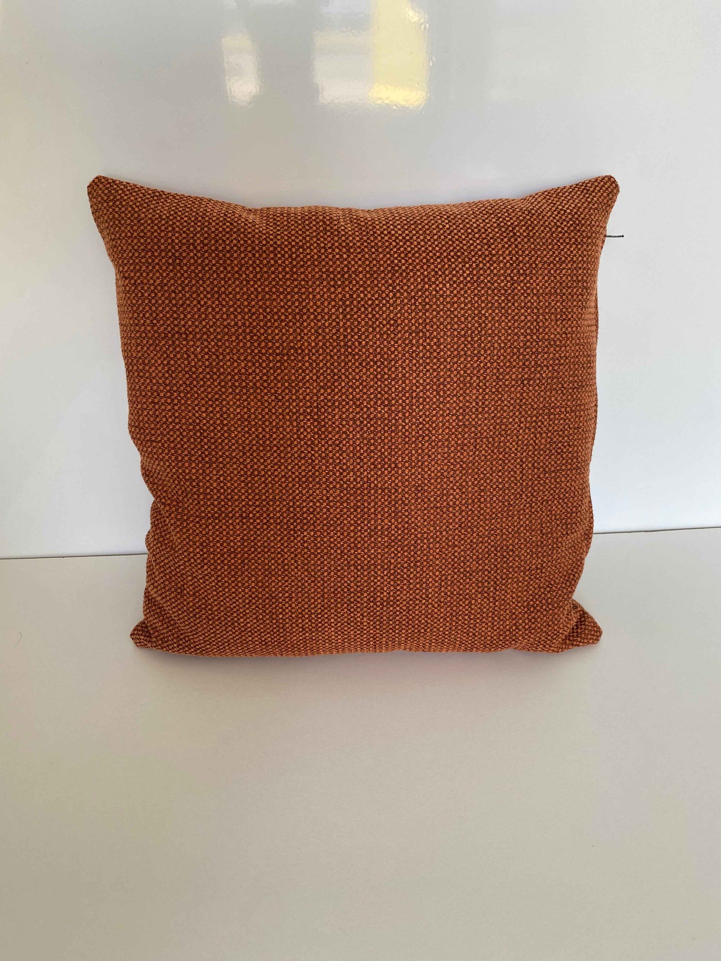 Oranje kussen met patroon 40x40