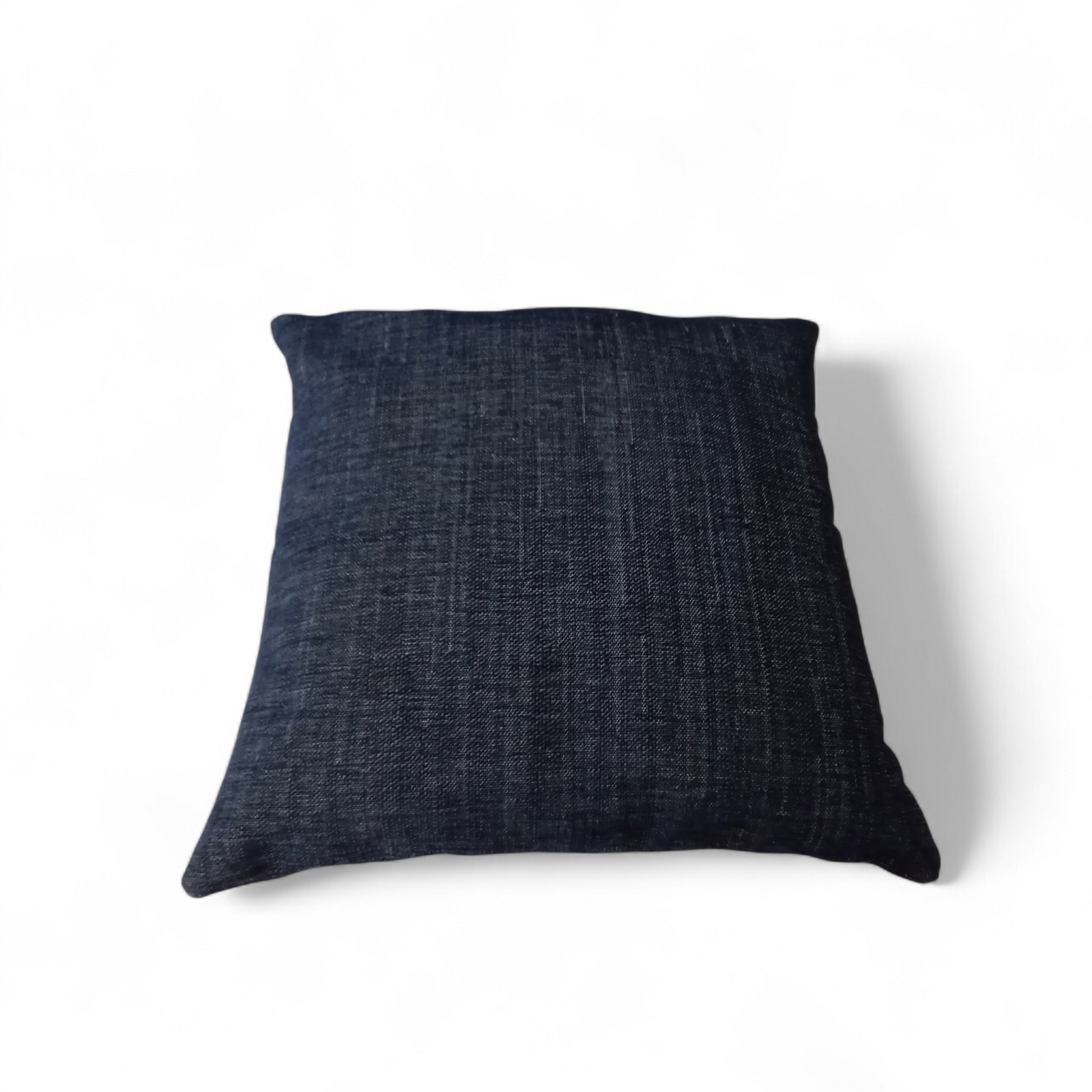 Donkerblauw kussen 50x50