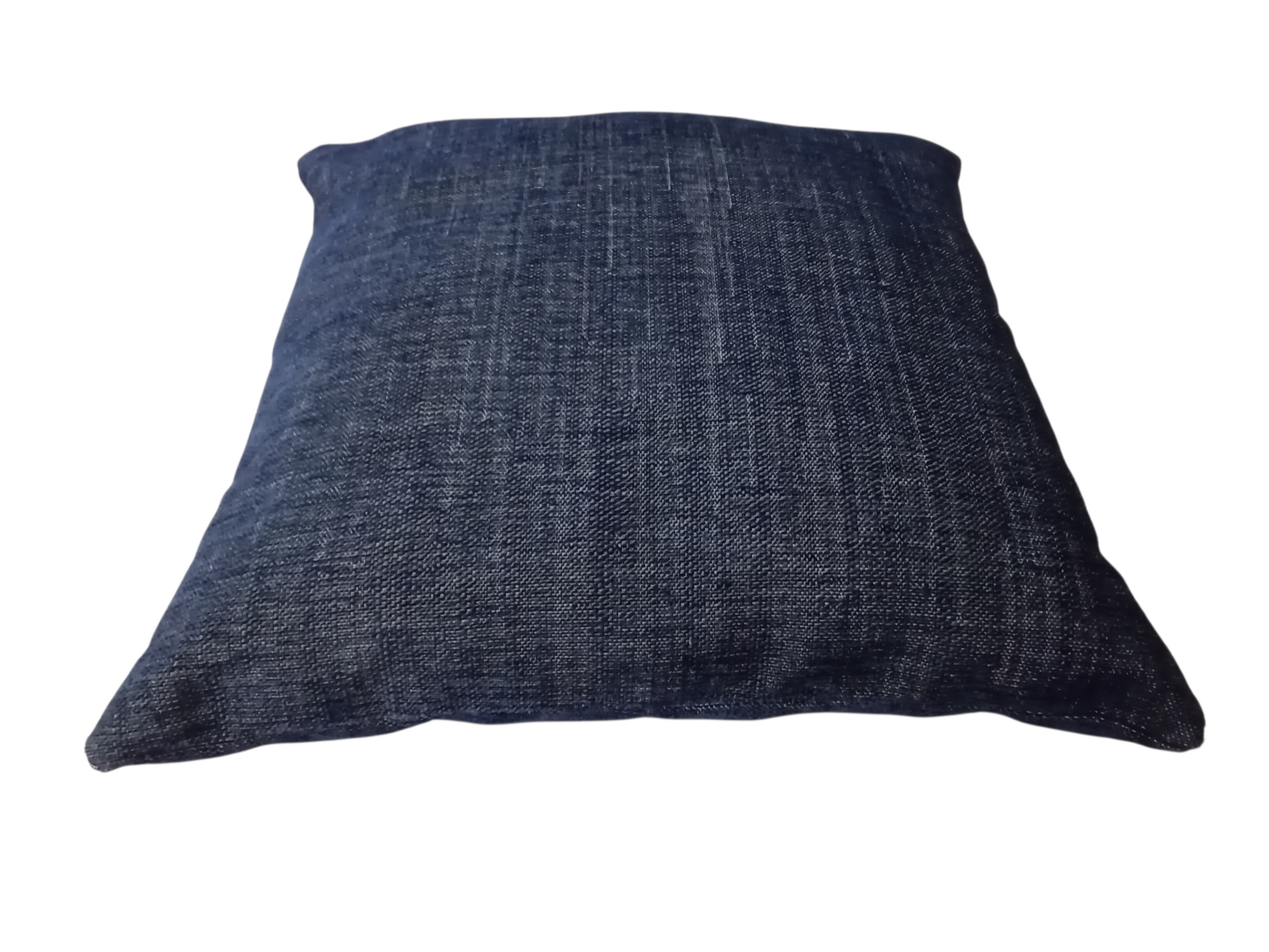 Donkerblauw kussen 50x50