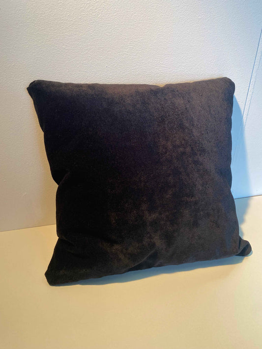 Donkerblauw kussen 40x40