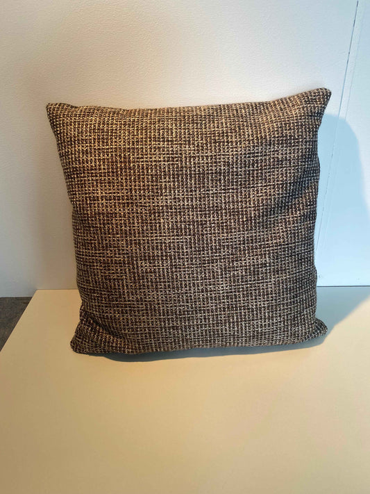 Uniek grijs kussen met patroon 50x50