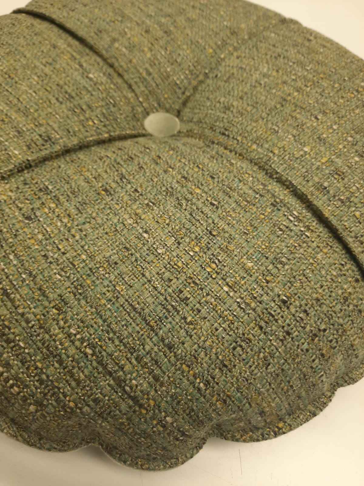 Groen kussen 50cm rond